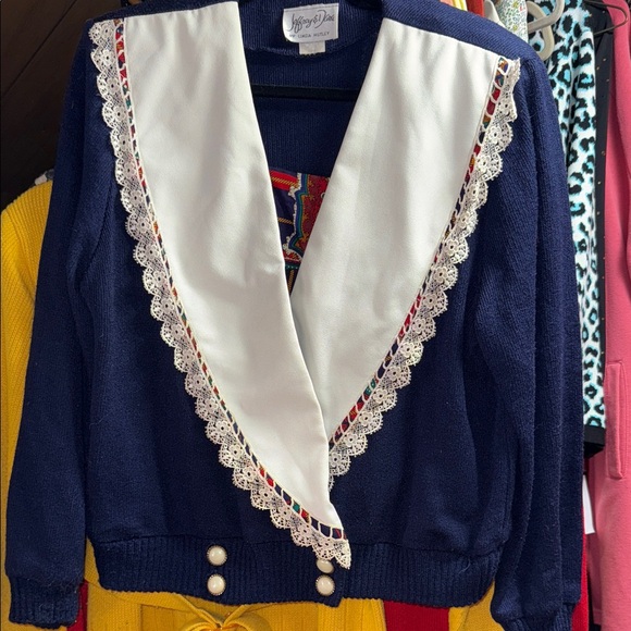 Vintage Jeffrey & Dara sweater 80s - Picture 1 of 5